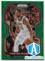 2020-21 Panini Prizm Prizms Green #89 Tristan Thompson